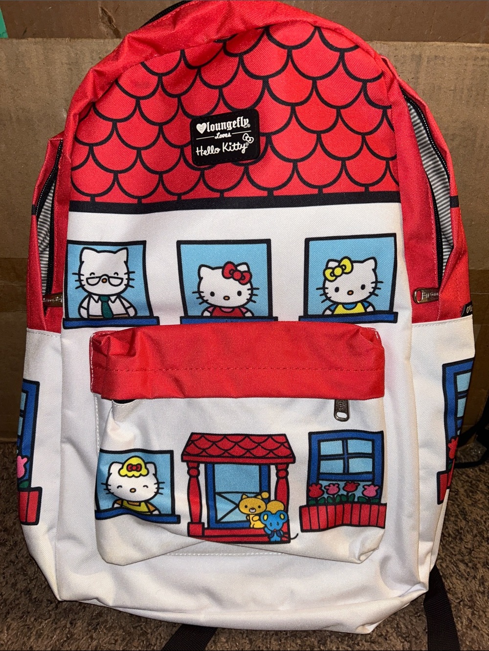 Hello Kitty Loungefly Backpack Good Condition Minor Stains